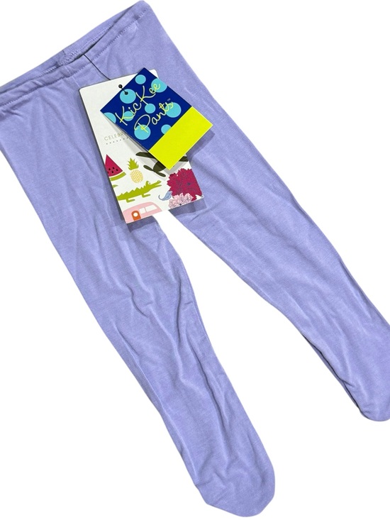 Kickee Pants Other - Kickee Pants Bella Girl Lilac Bamboo Footed Tights 0-6M NWT Soft Stretch
